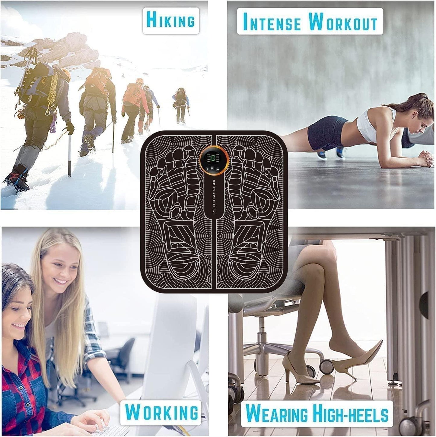 Vibrating Smart Digital Foot Massager