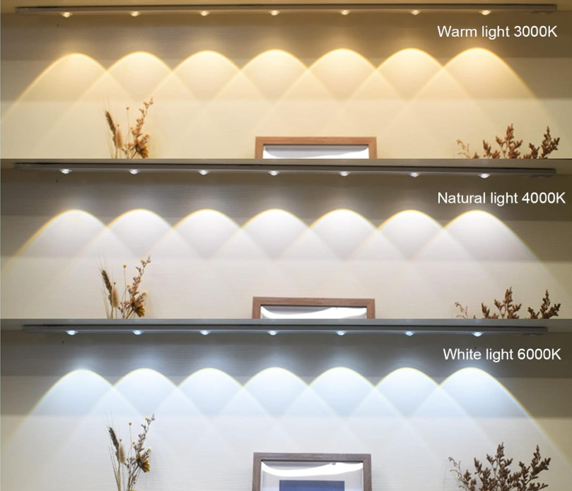 LED PIR Motion Sensor Cabinet  With USB Rechargeble