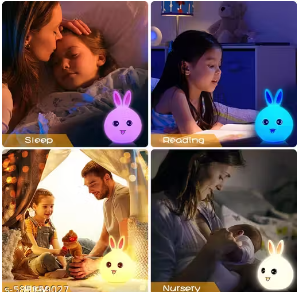Rabbit Silicone Touch Sensor Light