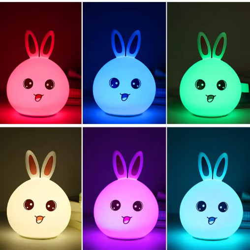 Rabbit Silicone Touch Sensor Light