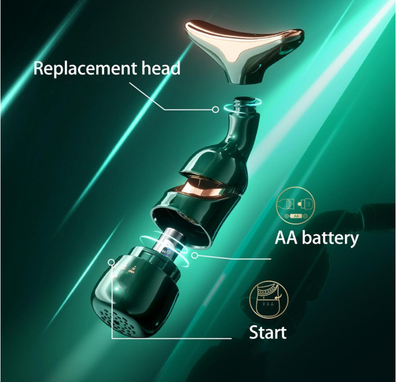 3-in-1 Luxury Skincare Massager For Skin Care