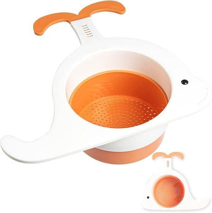Whale Shaped Kitchen Sink Strainer