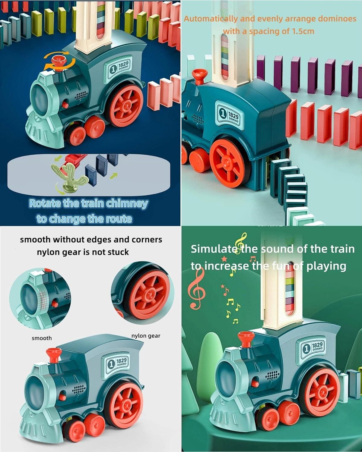 Auto Domino Train Toy