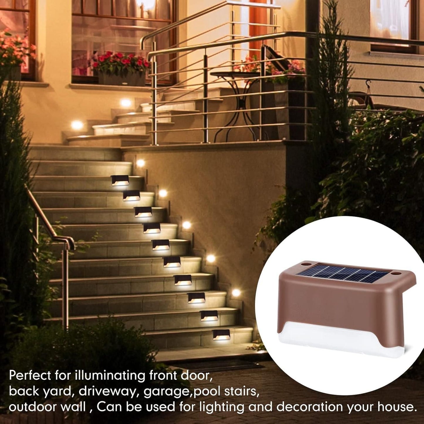 Solar Step Light Pack of 4