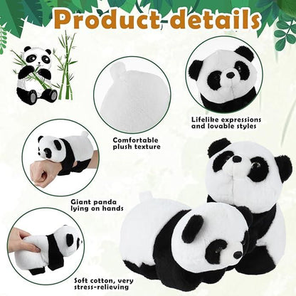Unisex Stuffed Animal Slap Bracelets Plush Panda
