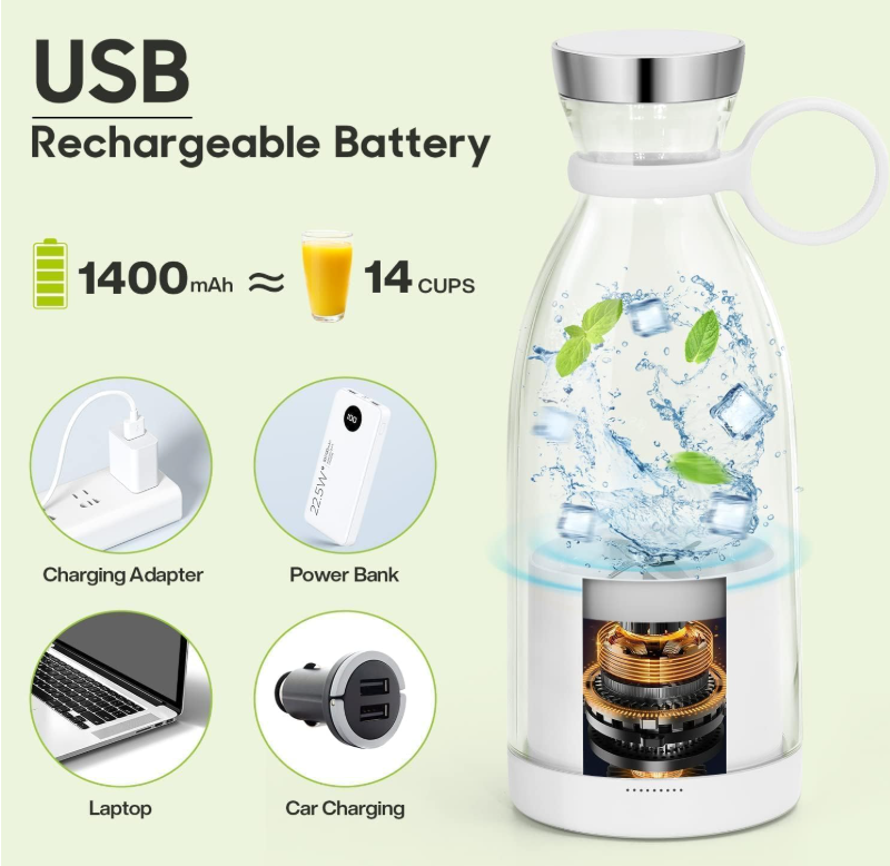 Mini Portable Rechargable Juicer