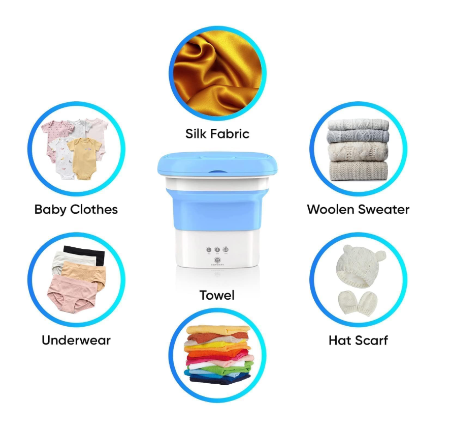 Portable Semi Automatic 2KG Washing Mashing