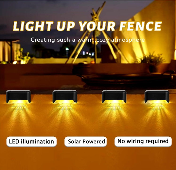 Solar Step Light Pack of 4