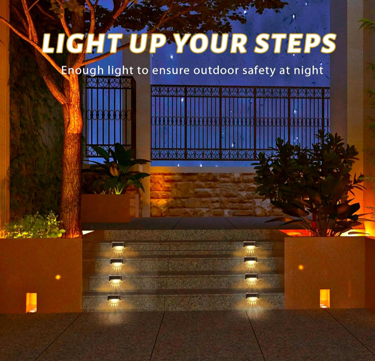 Solar Step Light Pack of 4