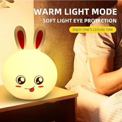 Rabbit Silicone Touch Sensor Light