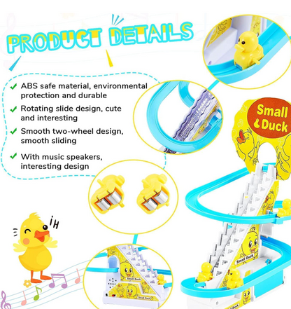 Duck Track Toy for Kids - Small Duck Climbing