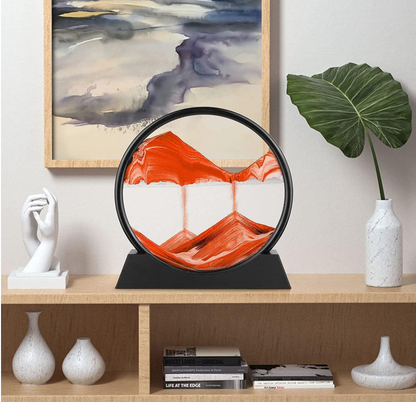 Relaxing Kinetic Sandscape Art Table Desk