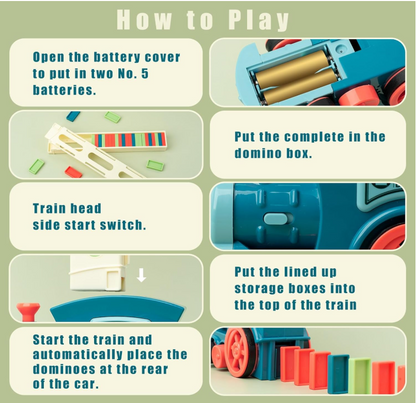 Auto Domino Train Toy