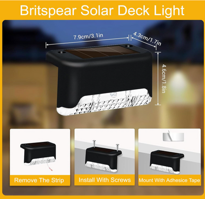 Solar Step Light Pack of 4