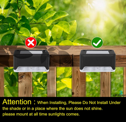 Solar Step Light Pack of 4