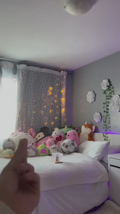 Rotating Water Night Light Aura Lamp
