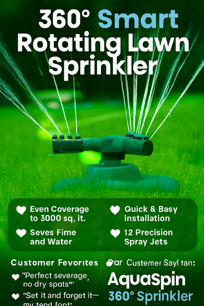 360 Degree Sprayer Head Water Saving Device